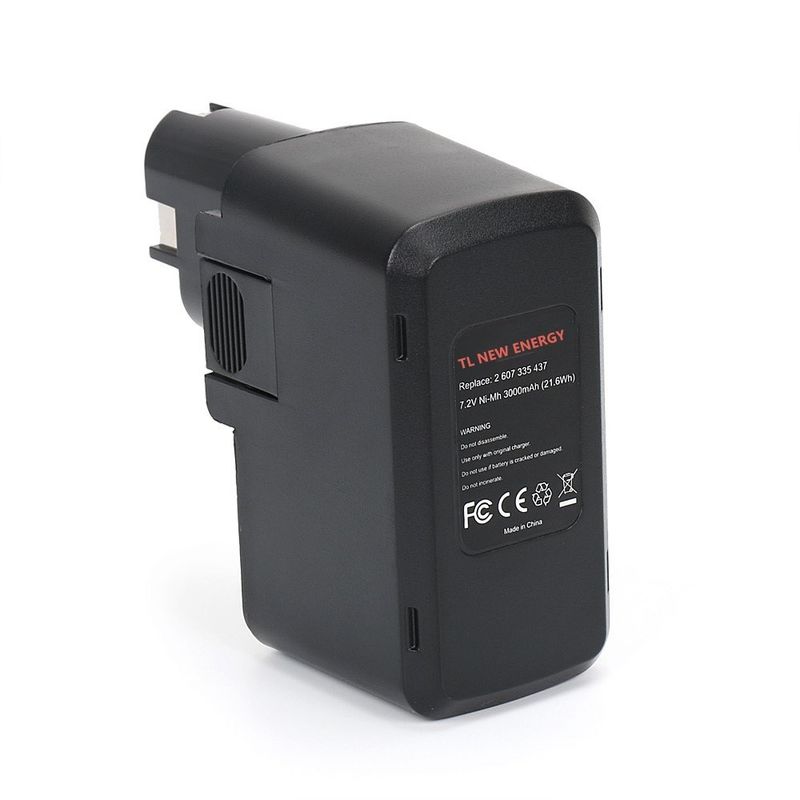 7.2V 3300mAh Bosch Bateria do narzędzi elektrycznych 2 607 335 033, 2 607 335 073