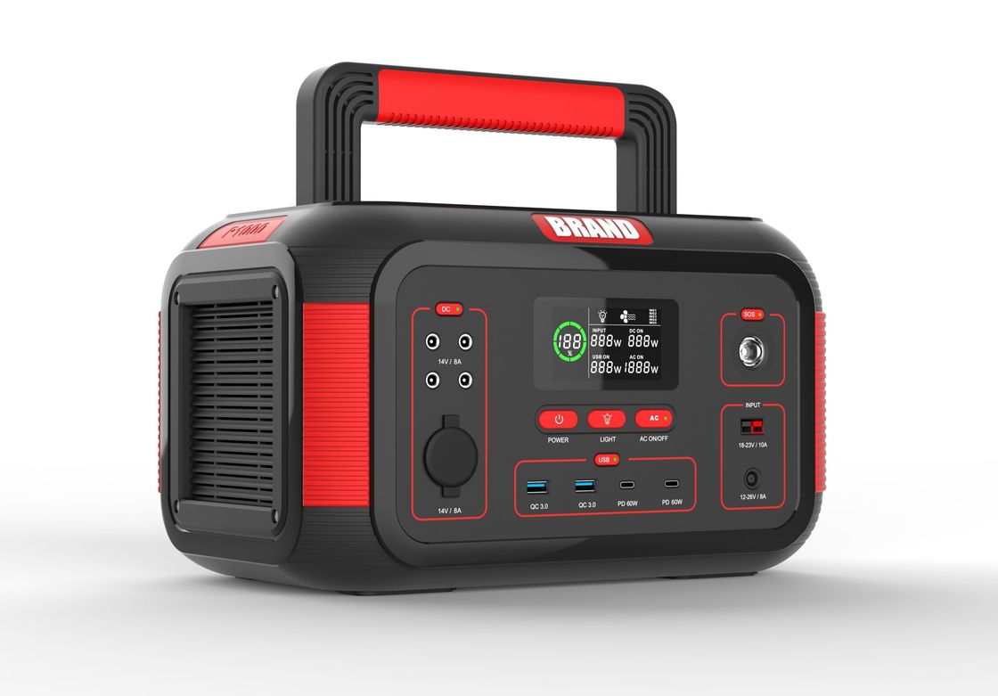 USB 1000W 22.2V 36.4ah Stacja energii słonecznej przenośnej do domu