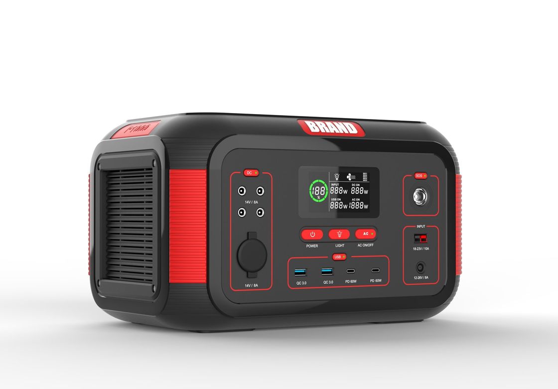 USB 1000W 22.2V 36.4ah Stacja energii słonecznej przenośnej do domu