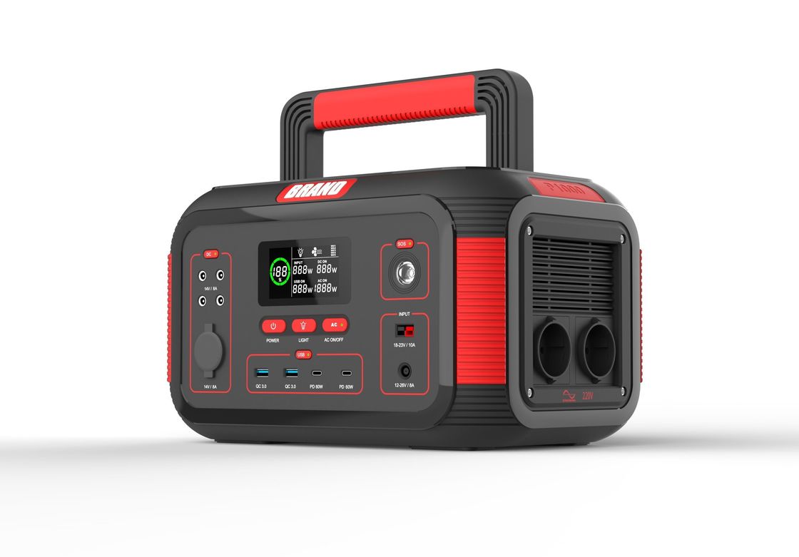 USB 1000W 22.2V 36.4ah Stacja energii słonecznej przenośnej do domu