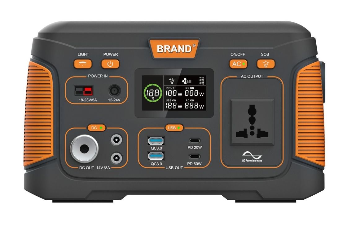 USB 500W 14,8V 30ah Stacja energii słonecznej przenośnej do domu