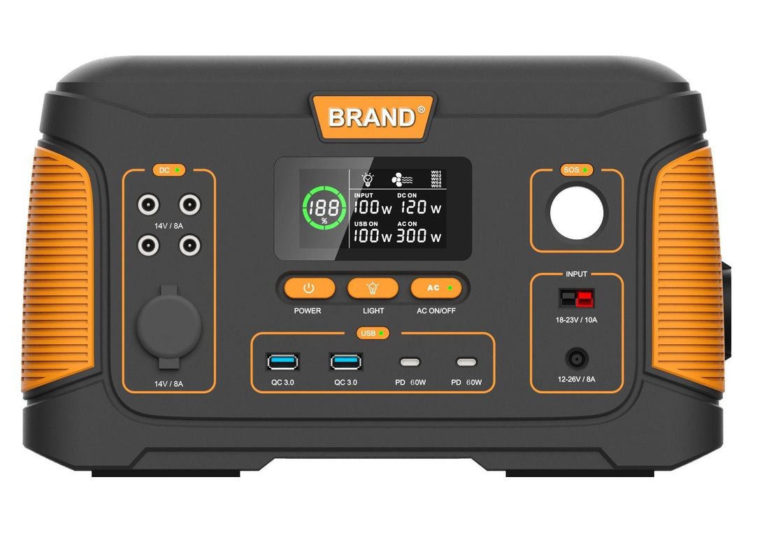 Home/ Outdoor/ Camping Przenośna elektrownia słoneczna USB 650W 22.2V 28.6ah