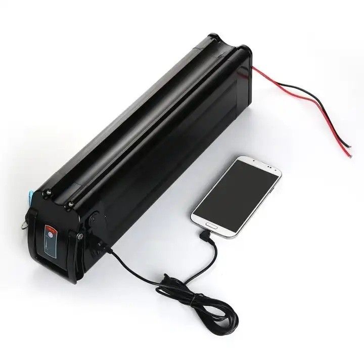 36V 11.6AH 10s6p 10s5p Srebrny rybek 18650 Litowo-jonowy akumulator USB do elektrycznego roweru E-Bike akumulator
