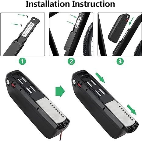 OEM Impulse Battery 48V 15.6ah 17.4ah, 19.2ah, E Bike Zastępowa bateria pasuje do Panasonic Electric Bicycle