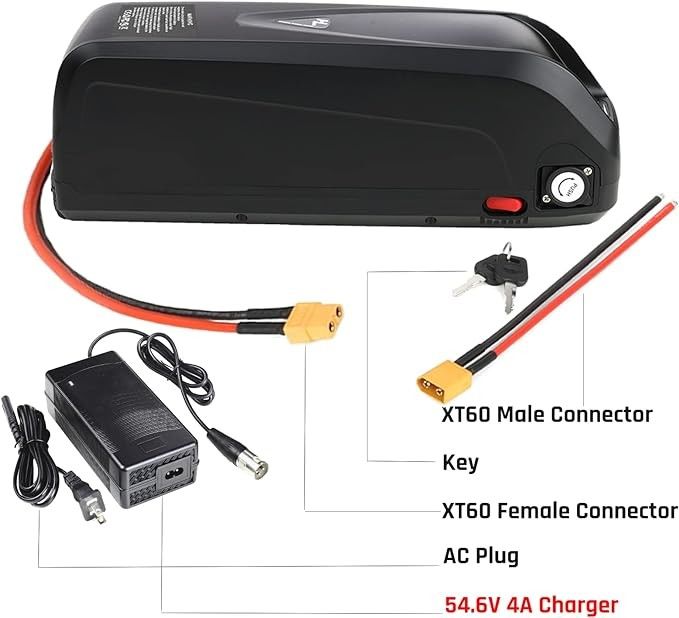 OEM Impulse Battery 48V 15.6ah 17.4ah, 19.2ah, E Bike Zastępowa bateria pasuje do Panasonic Electric Bicycle