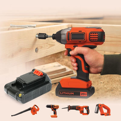 Bezprzewodowe baterie Li Ion Black & Decker 20V 2500mAh