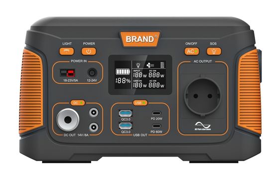 300W Generator słoneczny Przenośna Elektrownia 14,8V 20,8ah Do kempingu na zewnątrz