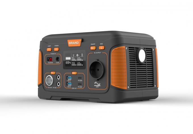 USB 500W 14.8V 30ah Rechargebale Solar Portable Power Station for Home/ Outdoor/ Camping/Emergency Lithium Battery Power Generator Mobile Charger