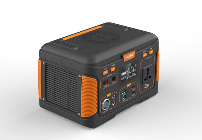 USB 500W 14.8V 30ah Rechargebale Solar Portable Power Station for Home/ Outdoor/ Camping/Emergency Lithium Battery Power Generator Mobile Charger