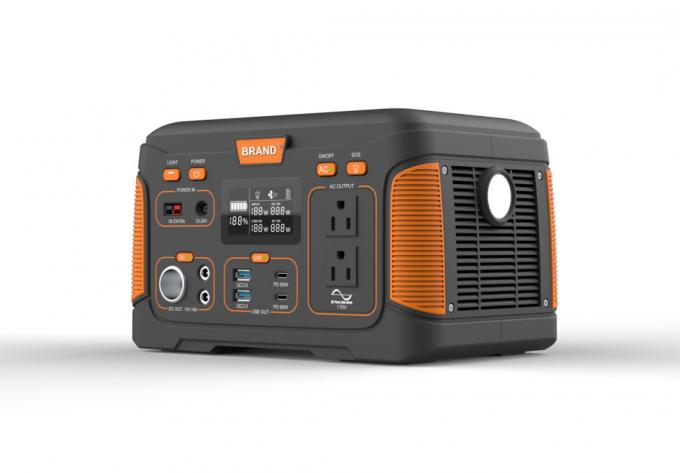 USB 500W 14.8V 30ah Rechargebale Solar Portable Power Station for Home/ Outdoor/ Camping/Emergency Lithium Battery Power Generator Mobile Charger